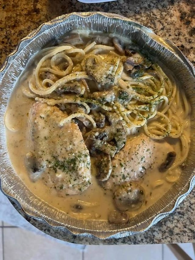 Chicken Marsala.
