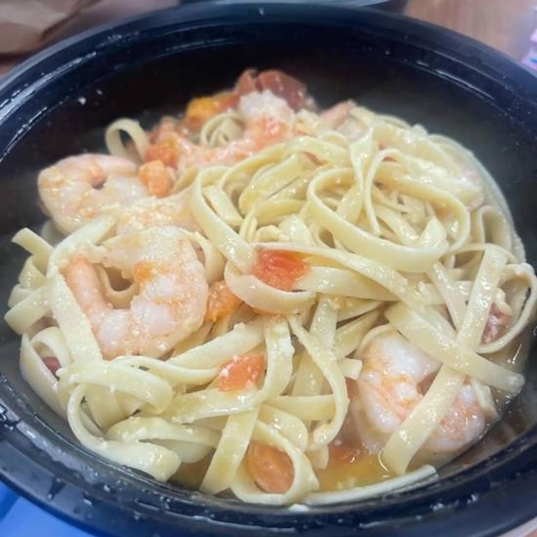 Delicious Shrimp Scampi Awaits